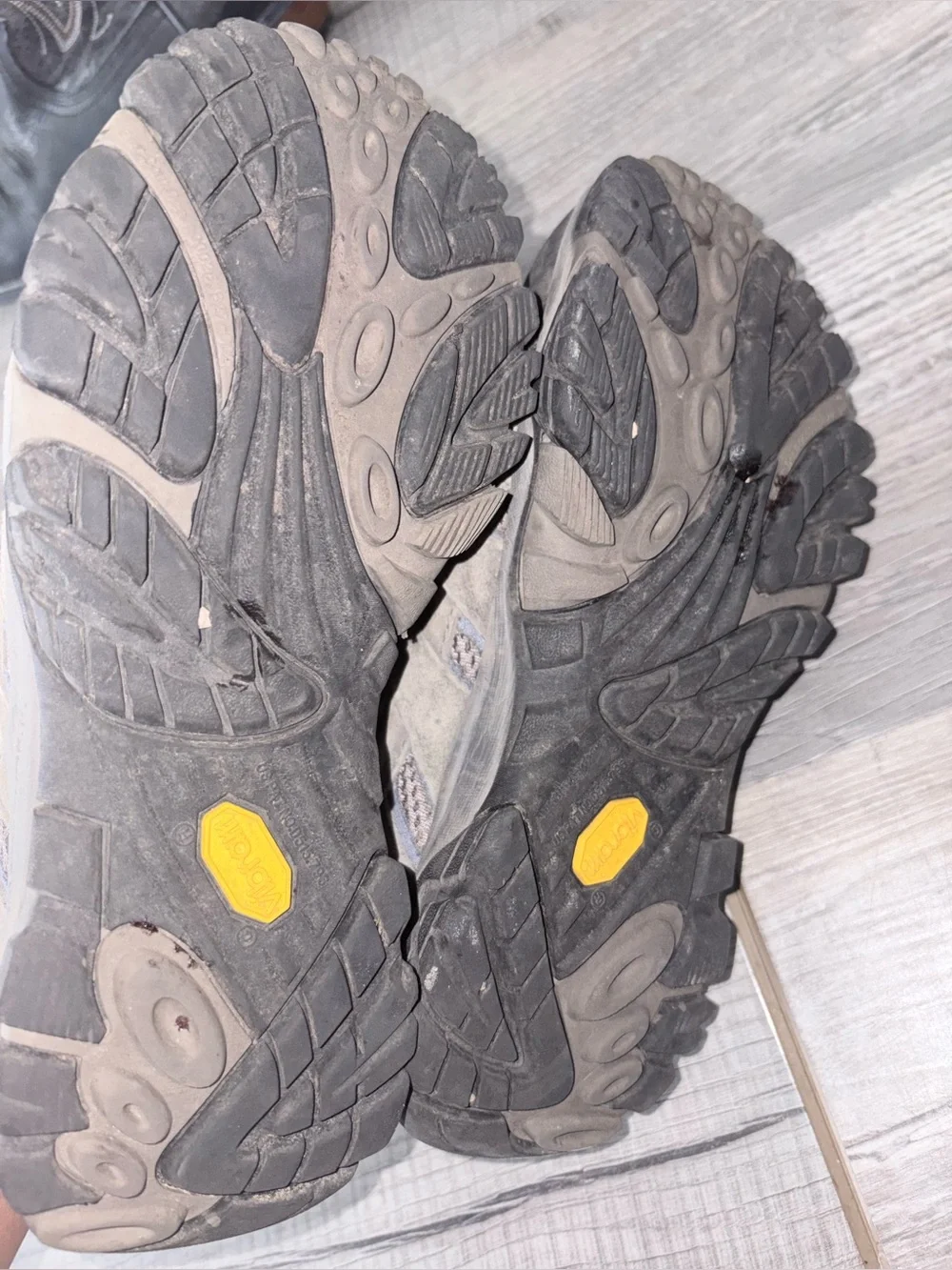 Merrell Moab 3 Waterproof Granite Hiking Shoe Size 8.5 Womens vibram